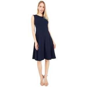 Tommy Hilfiger Elegant Navy Blue Sleeveless Dress Size 10 Brand new w/o tags
